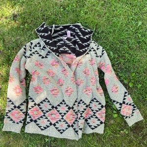 Love On A Hanger Small Sweater Tribal
